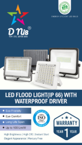 D ni8 LED Flood Light(IP 66) with Waterproof Driver