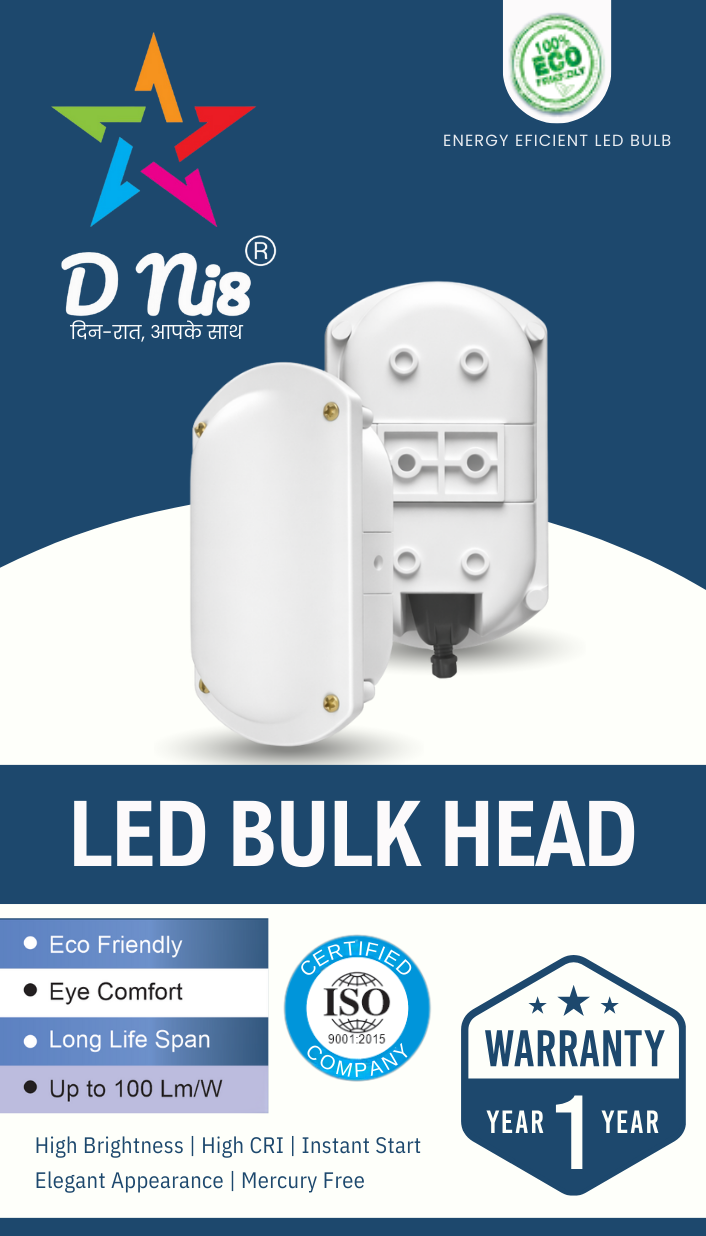 D ni8 LED Bulk Head