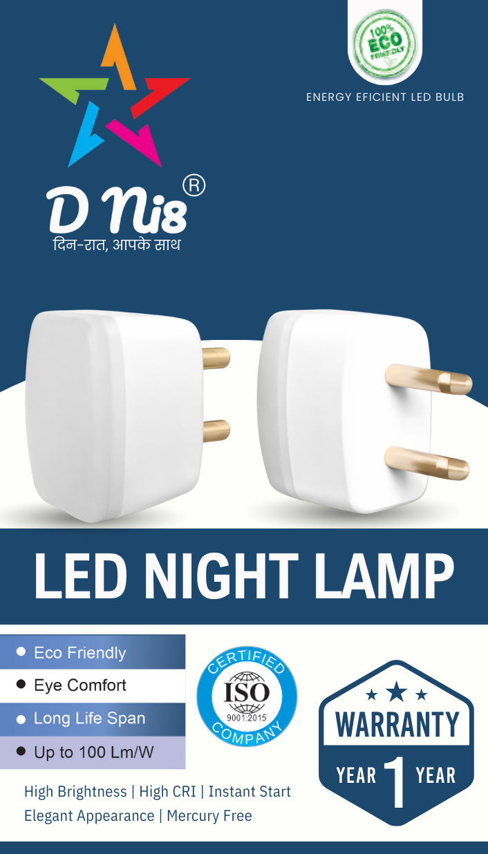 D ni8 LED Night Lamp